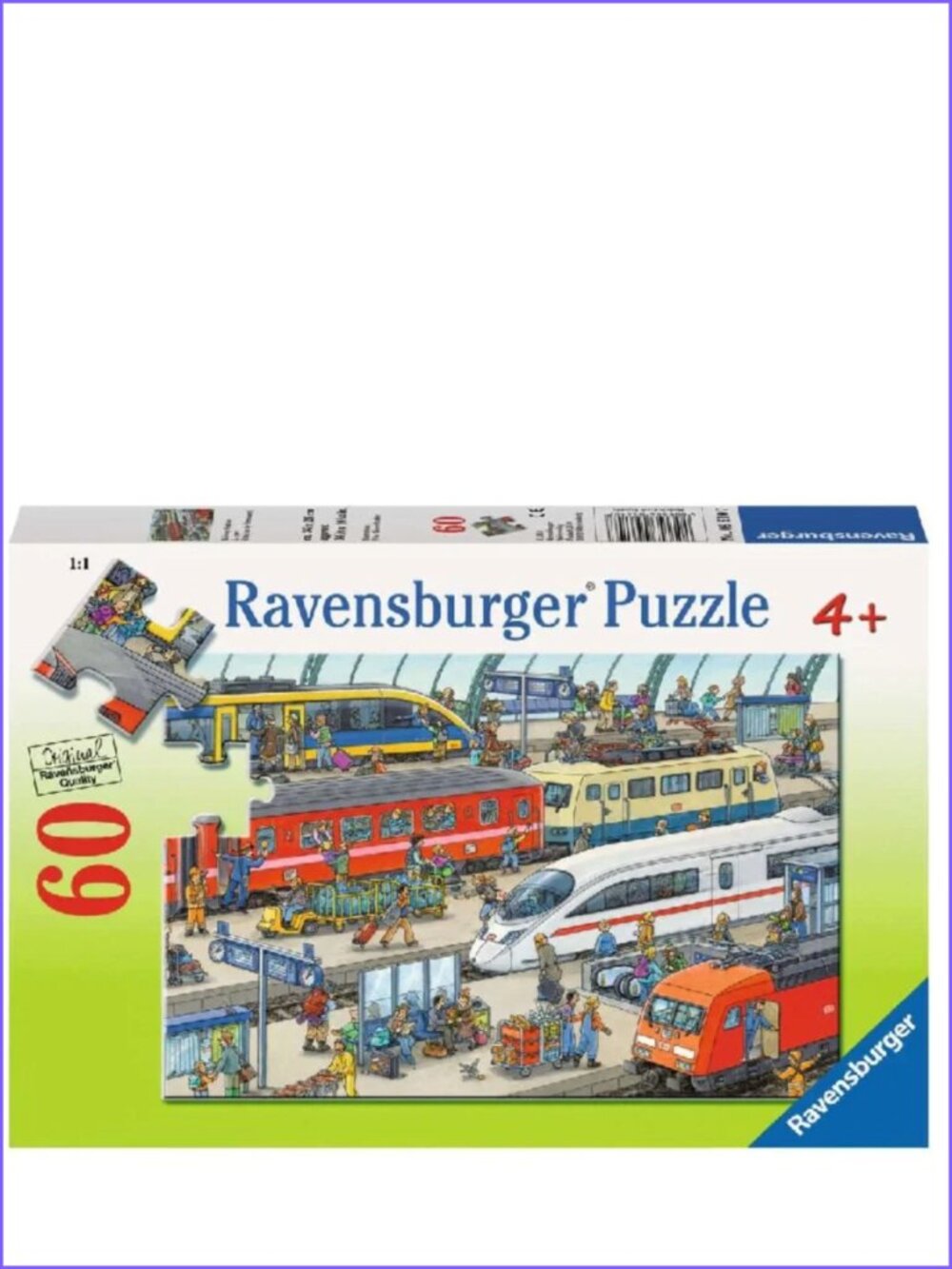 Ravensburger- 60 Piece Puzzle - Railway Station New In Box
